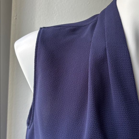 Tahari Sleeveless Deep Dark blue - Picture 3 of 6